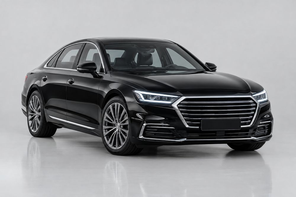 Black Executive Sedan