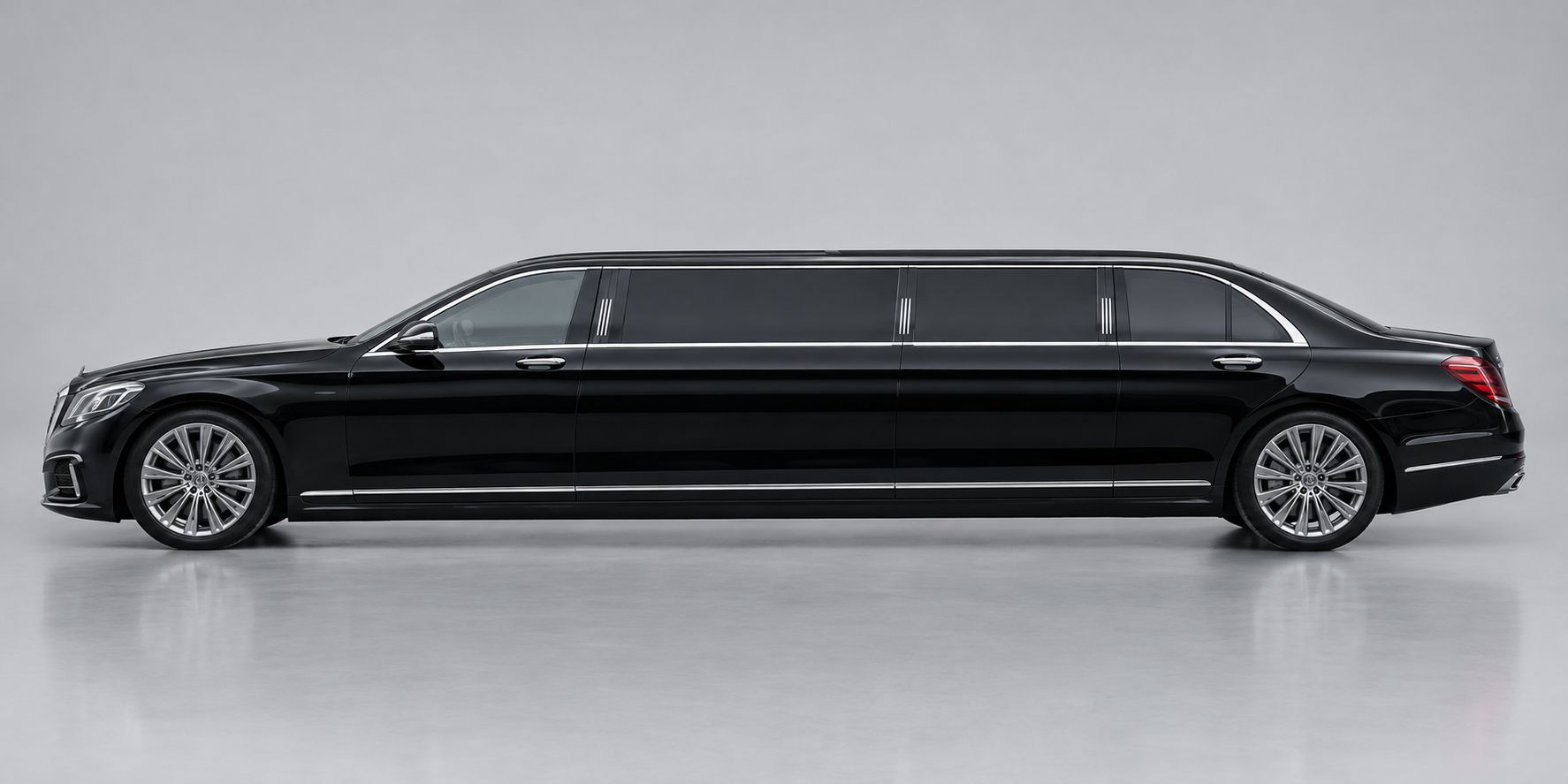 Black Stretch Limousine